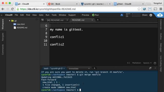 git 브랜치 기초