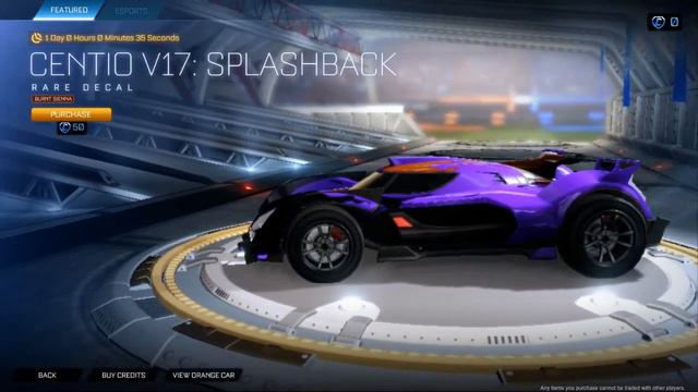 ROCKET LEAGUE ITEM SHOP - *INVERTED* Black Ctter Exotic Wheels - 02.09.20