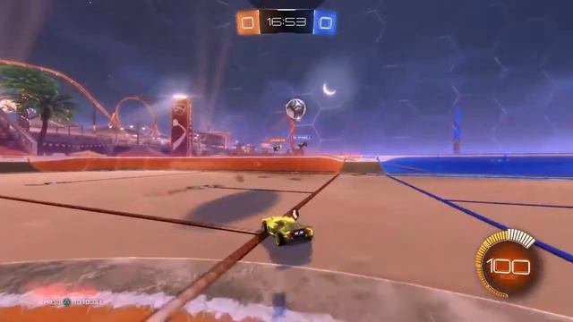 Rocket league ping pong...kinda