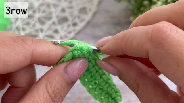 ? Мой самый любимый плотный узор крючком. Всего 1 ряд. Вязание крючком.  Crochet stitch, only 1 row