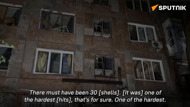 Город Горловка в Донецкой Народной Республике за ночь подвергся одному из самых массированных обс...
