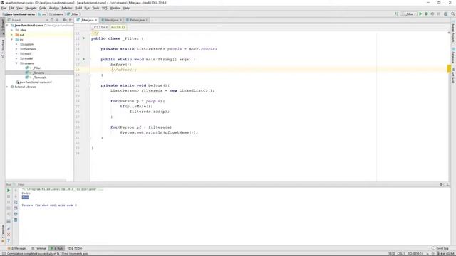 Java 8 Stream - Filter: Ta filtrando sua lista com IF ainda?