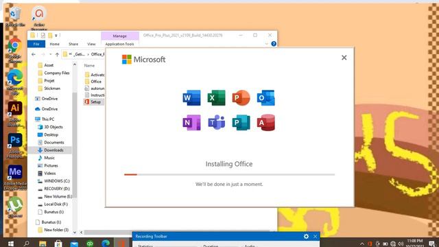 How to download Microsoft office pro plus 2021 and activate for free
