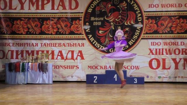 Этно-фолк. Рейтинг WADA. Взрослые, соло женщины, финал1  #upskirt #русский #танец