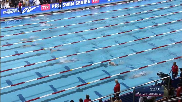 Will Licon Vs Anton Mckee Men S Breaststroke A Final Tyr