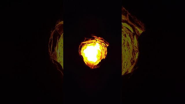 горящий источник