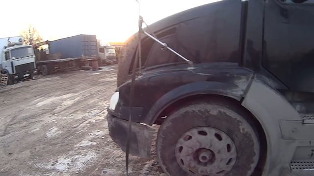 Сломал борт+где только не побывал +перевез более 100 тон груза+часть 1