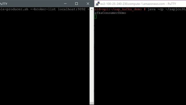 Consume a message in SAP from KAFKA
