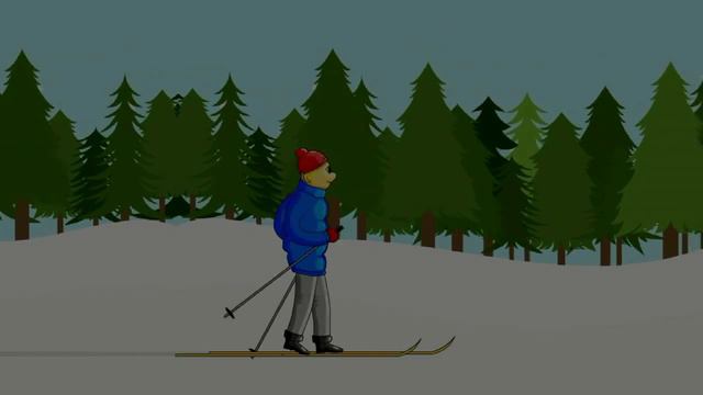 Wintertime! Educative cartoon about winter for children. Winter cartoon for kids