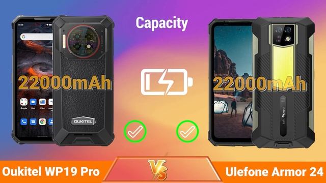 Oukitel W919 Pro vs. Ulefone Armor 24 oukitel