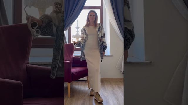 Базовое платье и миллион вариантов для образов. #style #стиль #базовый_гардероб