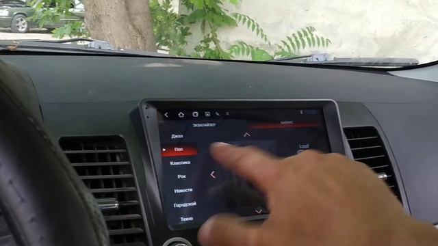 Mitsubishi Lancer X 10 Android автомагнитола