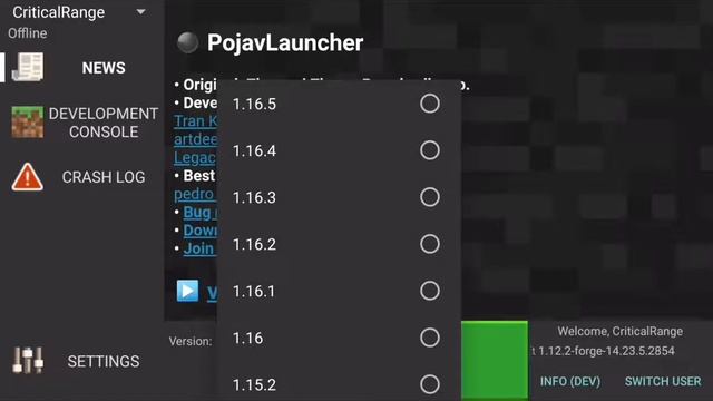 JAVA IN ANDROID FOR FREE POJAVA LAUNCHER