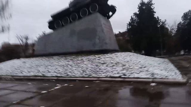 Кривой РогПлощадь Особождение с т34