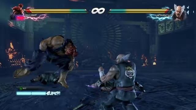 TEKKEN7 Akuma vs Heihachi