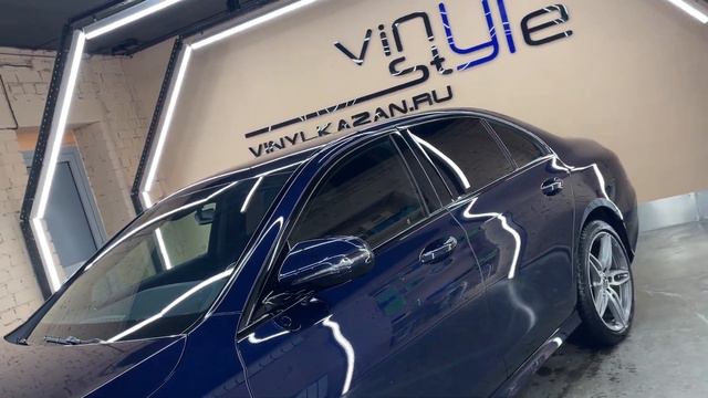 Mercedes E200 - полировка кузова, бронирование капота и бампера, керамика, антихром и тонировка