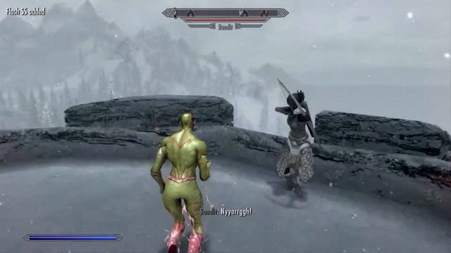 When Reverse Flash enters Skyrim...