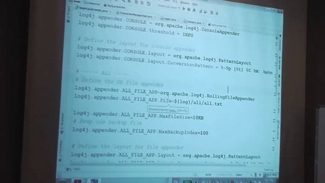 Java Junior February: Логирование. Лекция #8 (Часть 4)
