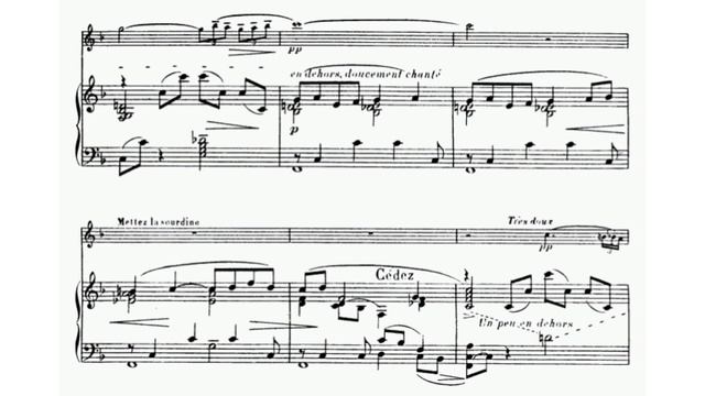 Lili Boulanger - 2 Pieces For Violin And Piano (audio + Sheet Music)
