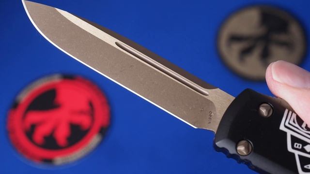НОЖ MICROTECH ULTRATECH 121-13DMS ACES AND EIGHTS SIGNATURE USA