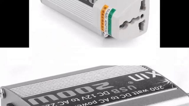 12V DC to AC 220V 50HZ Car Auto Power Pure Sine Inverter Converter Adapter Adaptor 200W USB Car Cha