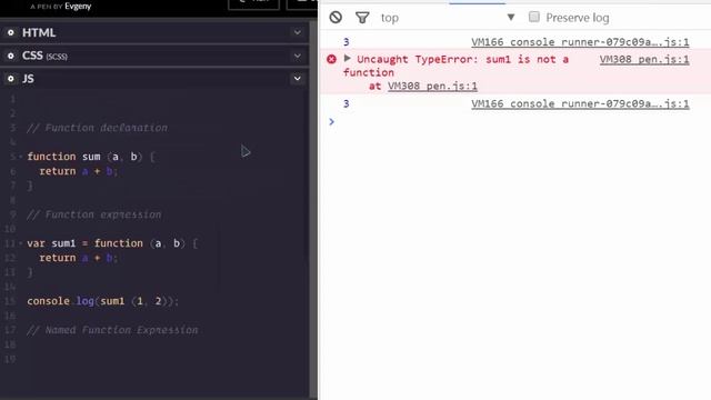 JavaScript #7 Функции: Типы функций Function expression, Function declaration & NFE