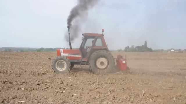 Fiat 980 dt met steeno diepwoeler Full Power