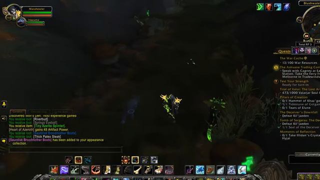 Admiring The View (WoW, Battle For Azeroth Game Play Part 2)