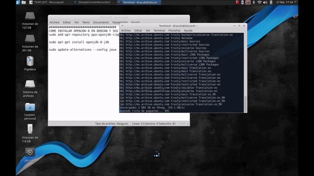 COMO INSTALAR OPENJDK 8 EN DERIVADOS DE DEBIAN ,UBUNTU 14.04 ,14.10 Y 15.04 LTS ATRAVEZ DE PPA