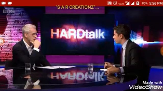 BBC World News Hardtalk France's Minister For Youth Gabriel Attal Speaking.