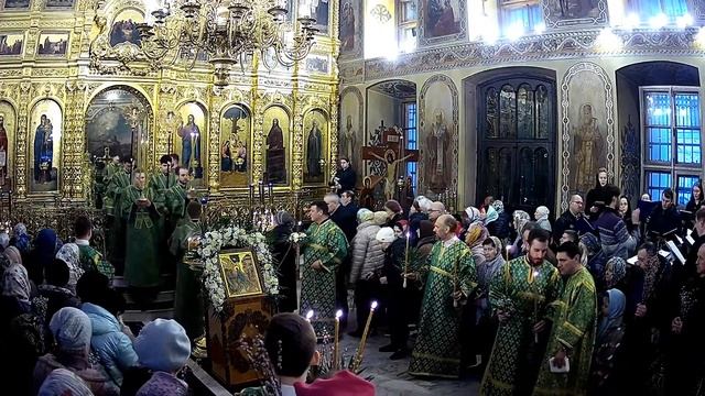 16.4.22 Всенощное бдение. Вход Господень в Иерусалим