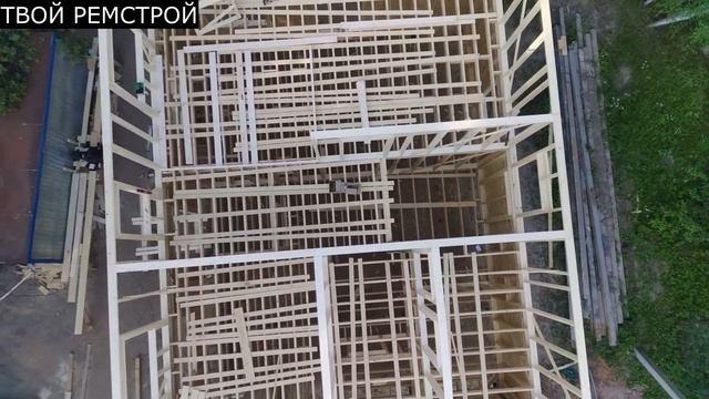 Строительство каркасного дома! День 5...20 ый