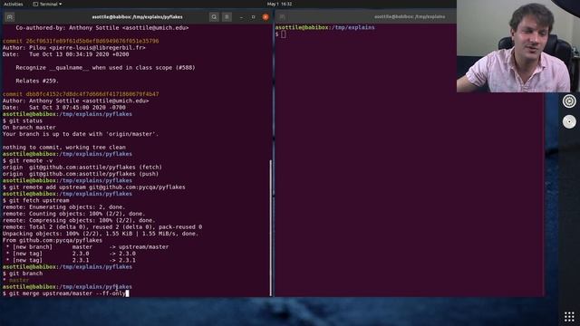 updating a forked repository (beginner - intermediate) anthony explains #281