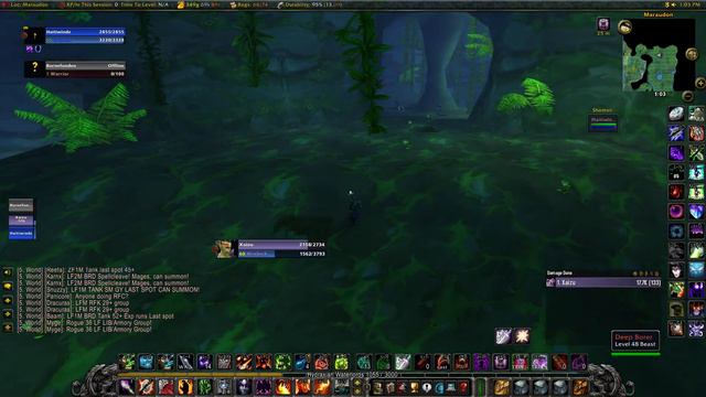 Wow Classic Mara run Warlock