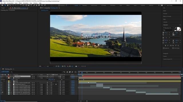 After Effects для начинающих - Анимация текста  Урок 4