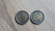 Обзор Монет 2 ЕВРО  Италии 2002 и 2014 года !