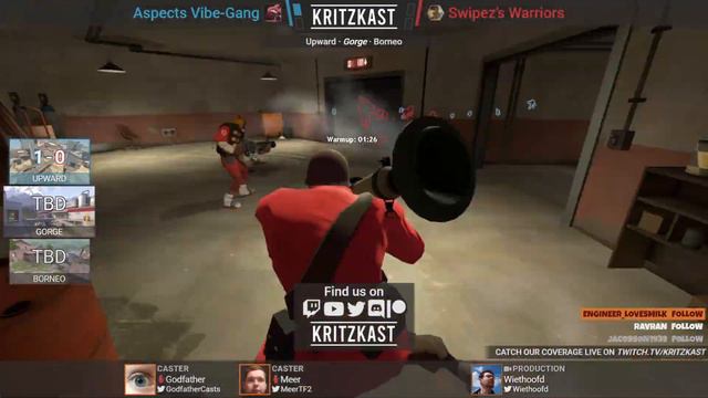 FACEIT 12v12 Clan Wars #2 Grand Final: Aspects Vibe-Gang vs. Swipez's Warriors