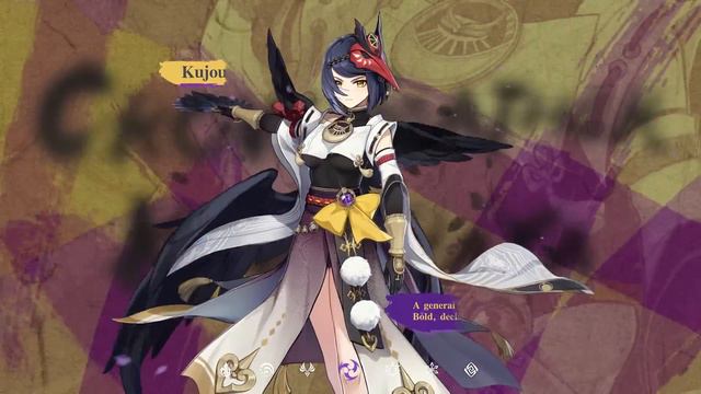 Character Demo - "Kujou Sara: Thunderous Devotion" | Genshin Impact