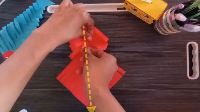 DIY ORIGAMI FISH❗️Tutorial Origami Ikan