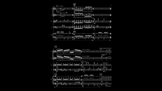 Spencer Winell - A Reading From The Gospel Of Thomas Score Video
