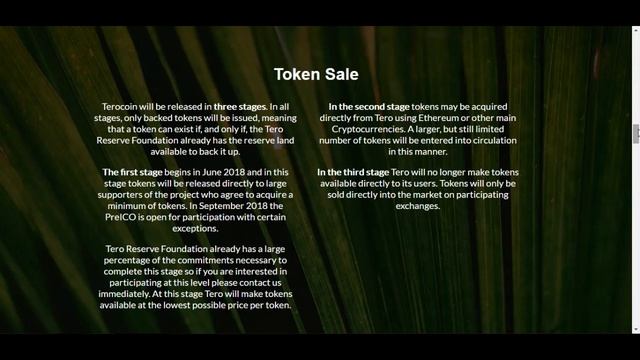 TeroCoin - First Earth-Friendly Cryptocurrency