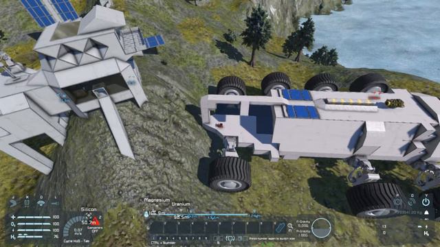 Military Drydock - Ep. 25 - Driving Test! - Let's Play Space Engineers