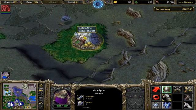 Konack1 Plays Warcraft III (Reign of Chaos) - Undead Campaign Chapter 8 [1/2]