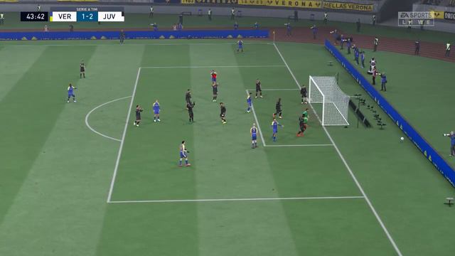 FIFA 22 CON EEP MOD CARRIERA JUVENTUS 4°STG SERIEA A STADIO BENTEGODI VS HELLAS VERONA