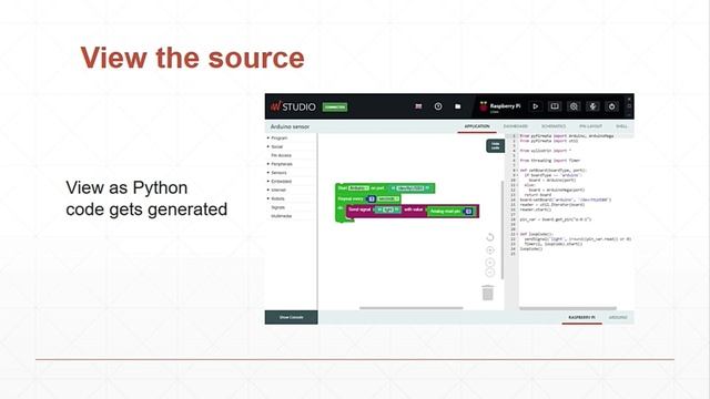 Wyliodrin STUDIO: An Open Source Tool for IoT Development