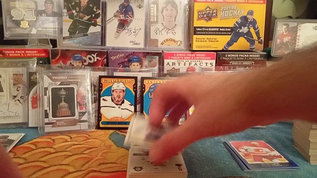 2021/22 UPPER DECK O-PEE-CHEE HOCKEY HOBBY BOX #41 BOX BREAK REVIEW