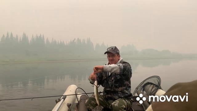 Рыбалка на реке Нюя
