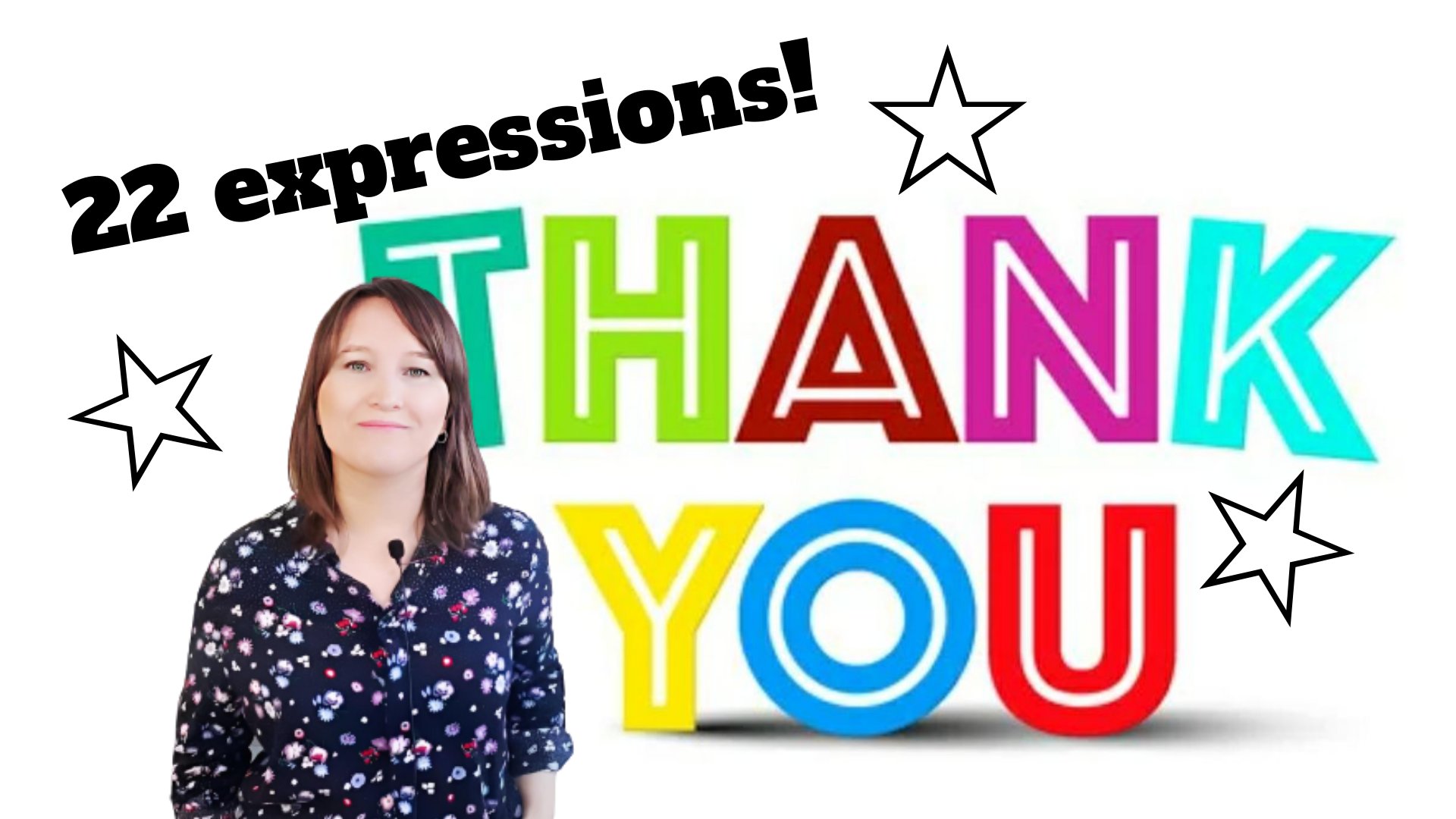 Английские выражения | How to say THANK YOU