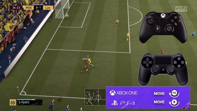 FIFA 21 RABONA FAKE to ELASTICO Tutorial  PS4  Xbox