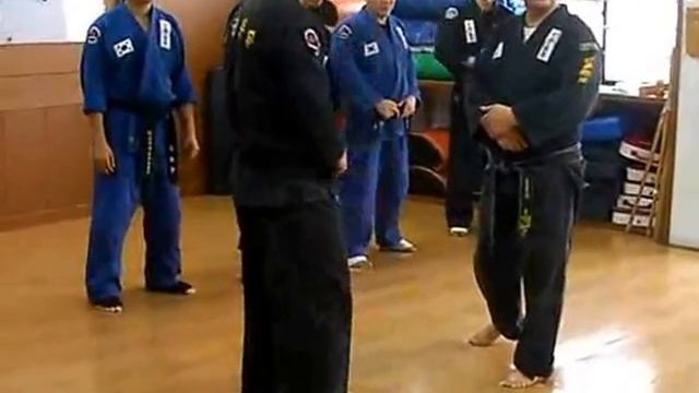 (107) Gongkwon Yusul trip up of sparring  (Korea martial arts)